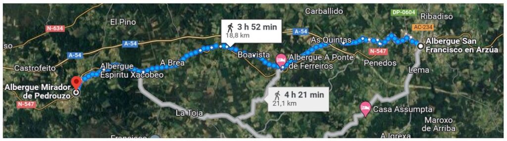 5 etapa 19km - Camino de Santiago